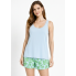 Піжама Primark Cotton Vest And Short Pyjamas М комплект для дому та сну Блакитний (9025)