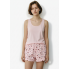 Піжама Primark Cotton Vest And Short Pyjamas XL комплект для дому та сну Пудровий (9028)