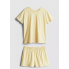 Піжама Primark T-Shirt and Shorts Pyjamas Сotton XL комплект для дому та сну Жовтий (9049)