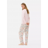 Домашній піжамний лонгслів Primark Long sleeve Pyjama S Для дому та сну Пудровий (9185)