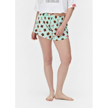 Піжамні жіночі шорти Primark Disney S Бавовняні для сну та дому М'ятний (9213)