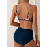  Жіночий роздільний купальник FS Bikini Set Ysabel М Темно-синій (9255)