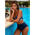 Жіночий роздільний купальник FS Bikini Set Ysabel М Темно-синій (9255)
