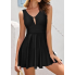 Суцільний купальник-сукня FS SHEKINI Swim Dress XL з коригуючим ефектом Чорний (9256)