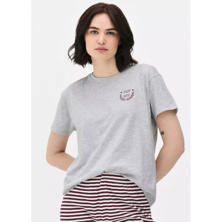 Жіноча Піжамна футболка Primark Disney’s Print Pyjamas S для сну та дому Сірий (9259) Жіноча Піжамна футболка Primark Disney’s Print Pyjamas S для сну та дому Сірий (9259)