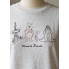 Піжамна жіноча футболка Primark Disney М Бавовняна для сну та дому Сірий (9262)