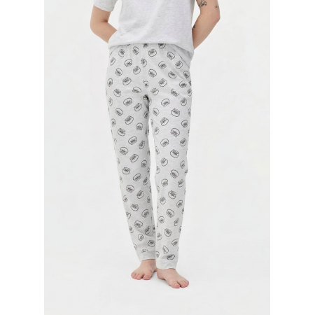 Пижамные хлопковые штаны Primark Printed Bottom Pyjama XL Низ пижамы Светло-серый (9263) Пижамные хлопковые штаны Primark Printed Bottom Pyjama XL Низ пижамы Светло-серый (9263)