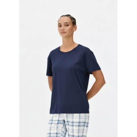 Домашня піжамна футболка Primark Pyjama XS Для дому та сну Темно-синій (9266) Домашня піжамна футболка Primark Pyjama XS Для дому та сну Темно-синій (9266)