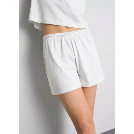 Пижамные хлопковые шорты Primark Bottom Pyjama XL Низ пижамы Белый (9298)