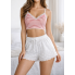 Піжамні бавовняні шорти Primark Bottom Pyjama S Низ піжами Білий (9305)