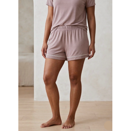 Пижамные хлопковые шорты Primark Jersey boyfriend S Низ пижамы Коричневый (9328)