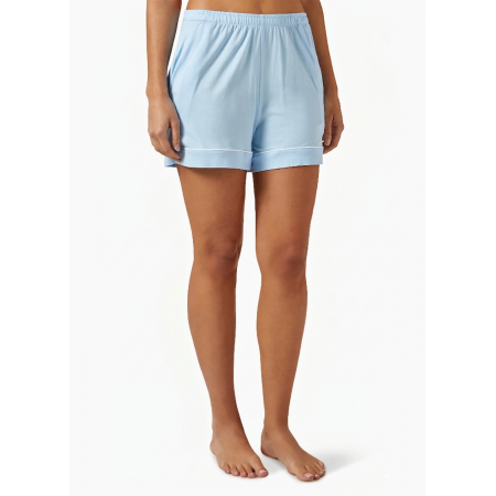 Пижамные хлопковые шорты Primark Jersey boyfriend S Низ пижамы Голубой (9329)
