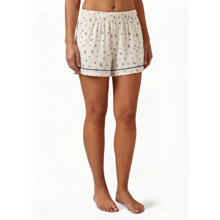 Пижамные хлопковые шорты Primark Jersey boyfriend XL Низ пижамы Белый (9364)