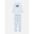 М'яка Плюшева Піжама Primark Microfleece Pyjama Set XXS Домашній комплект Блакитний (8534)