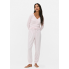 Піжама Primark Flannel Pyjama Set L Домашній комплект Пудровий (8266)