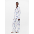 Жіночі піжамні штани Primark Cosy Printed Boyfriend Pyjamas Bottoms L для сну та дому Молочний (8773)