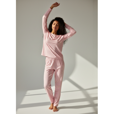М'яка Плюшева Піжама Primark Microfleece Pyjama Set L Домашній комплект Рожевий (8209)