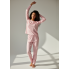 М'яка Плюшева Піжама Primark Microfleece Pyjama Set L Домашній комплект Рожевий (8209)