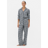 Жіноча бавовняна Піжама Primark Patterned Boyfriend Pyjamas XXL Домашній комплект Синій (8211)