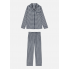 Жіноча бавовняна Піжама Primark Patterned Boyfriend Pyjamas XXL Домашній комплект Синій (8211)