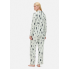 Піжамна сорочка Primark Cosy Printed Boyfriend Pyjamas L Для дому та сну Зелений (8723)