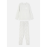 М'яка Плюшева Піжама Primark Microfleece Pyjama Set XXS Домашній комплект Сірий (8213)
