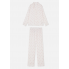 Жіноча Піжама Primark Twill Boyfriend Pyjama Set S Комплект для дому та сну Пудровий (8239)
