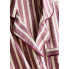 Жіноча Бавовняна Піжама Primark Striped Cotton Boyfriend Pyjamas XXL Комплект для дому та сну Бордовий (8240)