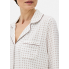Жіноча Піжама Primark Jersey Long Sleeve Boyfriend XS Домашній комплект Молочний (8244)