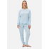 Ультрам'який в'язаний піжамний комплект Primark Super Soft Long Pyjamas XS для дому та сну Блакитний (8247)