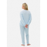 Ультрам'який в'язаний піжамний комплект Primark Super Soft Long Pyjamas XS для дому та сну Блакитний (8247)