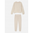 Ультрам'який в'язаний піжамний комплект Primark Super Soft Long Pyjamas XXS для дому та сну Бежевий (8250)