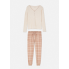Піжама Primark Flannel Pyjama Set М Домашній комплект Бежевий (8263)