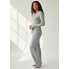 М'яка Плюшева Піжама Primark Flannel Pyjama Set S Домашній комплект Сірий (8268)