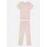 Жіноча Піжама Primark Jersey Straight Leg Pyjama Set S Комплект для дома и сна Пудровий (8306)
