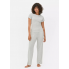 Жіноча Піжама Primark Jersey Straight Leg Pyjama Set L Комплект для дома и сна Сірий (8309)