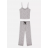 Жіноча Піжама Primark Primark JPrinted Cami Pyjama Set XXL Комплект для дома и сна Білий (8310)
