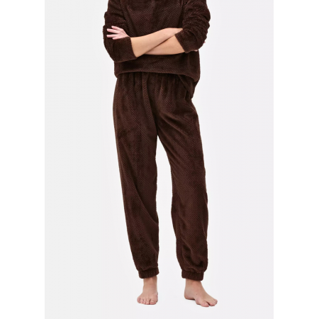 Плюшеві Піжамні штани Primark Fleece Pyjama XL Коричневий (8315)
