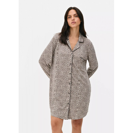 Нічна сорочка Primark Relaxed Printed Nightshirt XL для дому та сну Коричнева (8336) Нічна сорочка Primark Relaxed Printed Nightshirt XL для дому та сну Коричнева (8336)