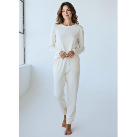 М'яка Плюшева Піжама Primark Plush Star Pyjama Set XS Домашній комплект Молочний (8371) М'яка Плюшева Піжама Primark Plush Star Pyjama Set XS Домашній комплект Молочний (8371)