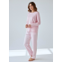 М'яка Плюшева Піжама Primark Plush Star Pyjama Set S Домашній комплект Пудровий (8373)
