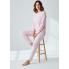 М'яка Плюшева Піжама Primark Plush Star Pyjama Set S Домашній комплект Пудровий (8373)