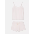 Піжами Primark Striped Shorty Pyjamas S Пудровий (8395)