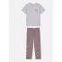 Піжама Primark Patterned Pyjama Set cotton XS комплект для дому та сну Бордовий (8396)