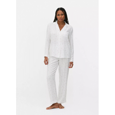 Жіноча Піжама Primark Twill Boyfriend Pyjama Set XS Комплект для дому та сну Молочний (8398) Жіноча Піжама Primark Twill Boyfriend Pyjama Set XS Комплект для дому та сну Молочний (8398)