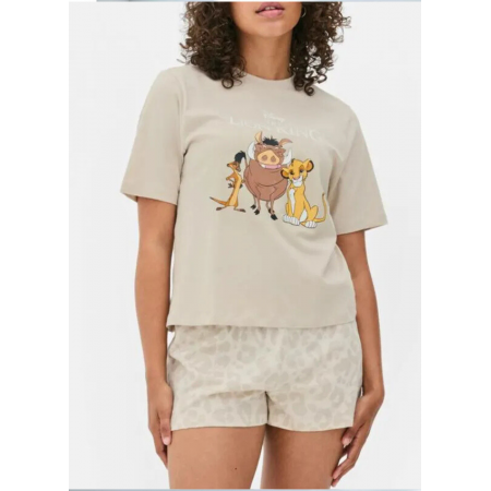 Піжама Primark DISNEY LION KING Сotton XXS комплект для дому та сну Бежевий (8400) Піжама Primark DISNEY LION KING Сotton XXS комплект для дому та сну Бежевий (8400)