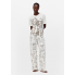 Піжамні бавовняні штани Primark Printed Bottom Pyjama XL Низ піжами Молочний (8409)