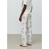 Піжамні бавовняні штани Primark Printed Bottom Pyjama XL Низ піжами Молочний (8409)