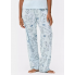 Піжамні бавовняні штани Primark Printed Bottom Pyjama L Низ піжами Блакитний (8411)