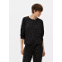 Піжамний лонгслів Primark Polka Dot Long Pyjamas М Верх піжами Чорний (9132)